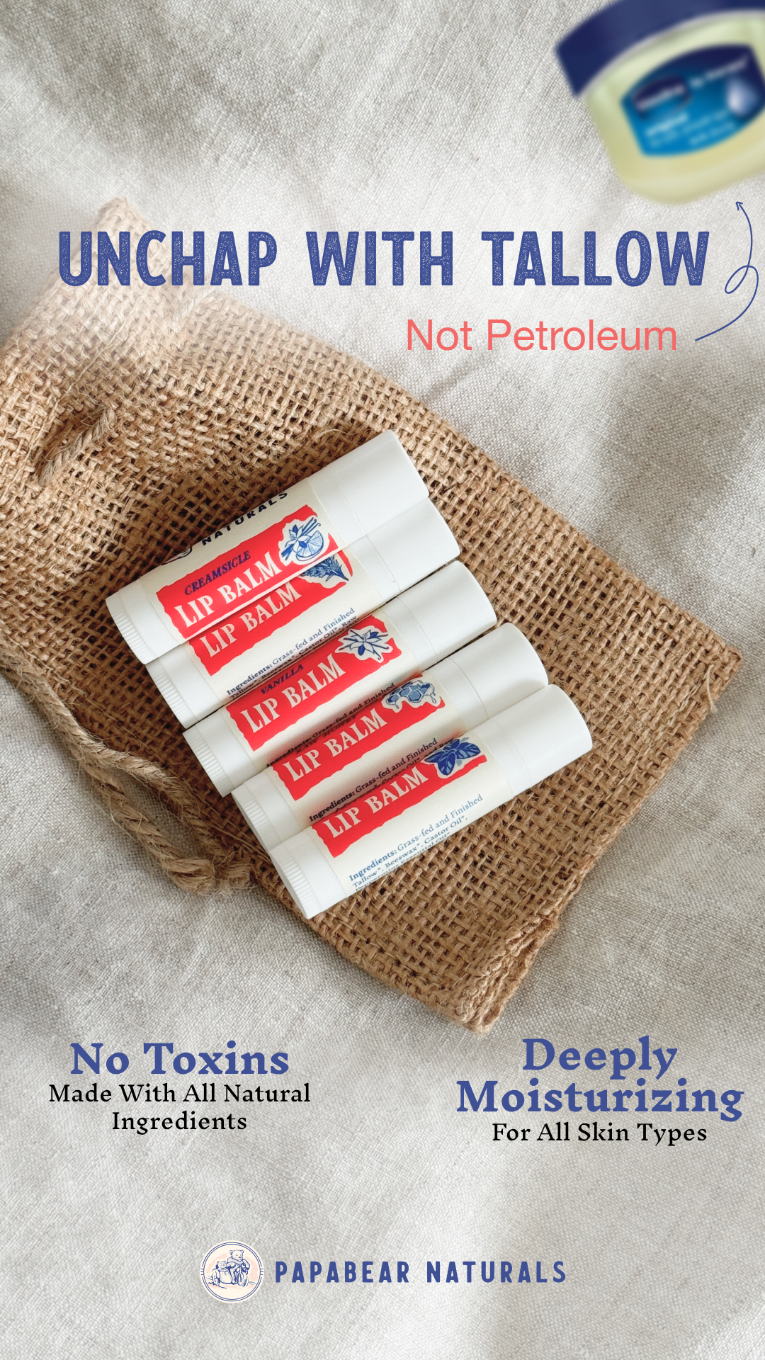Papabear Naturals Facebook ad