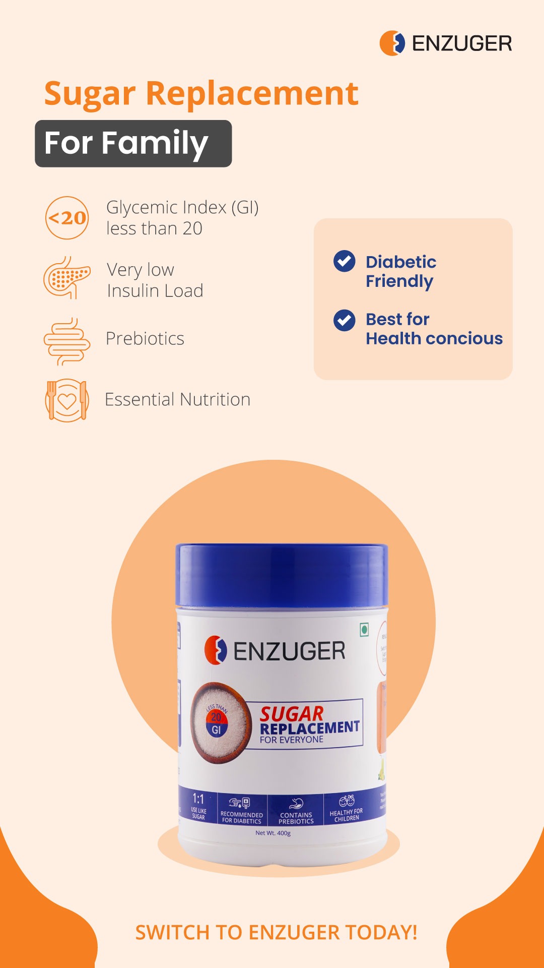 Enzuger Facebook ad from Dec 24, 2024