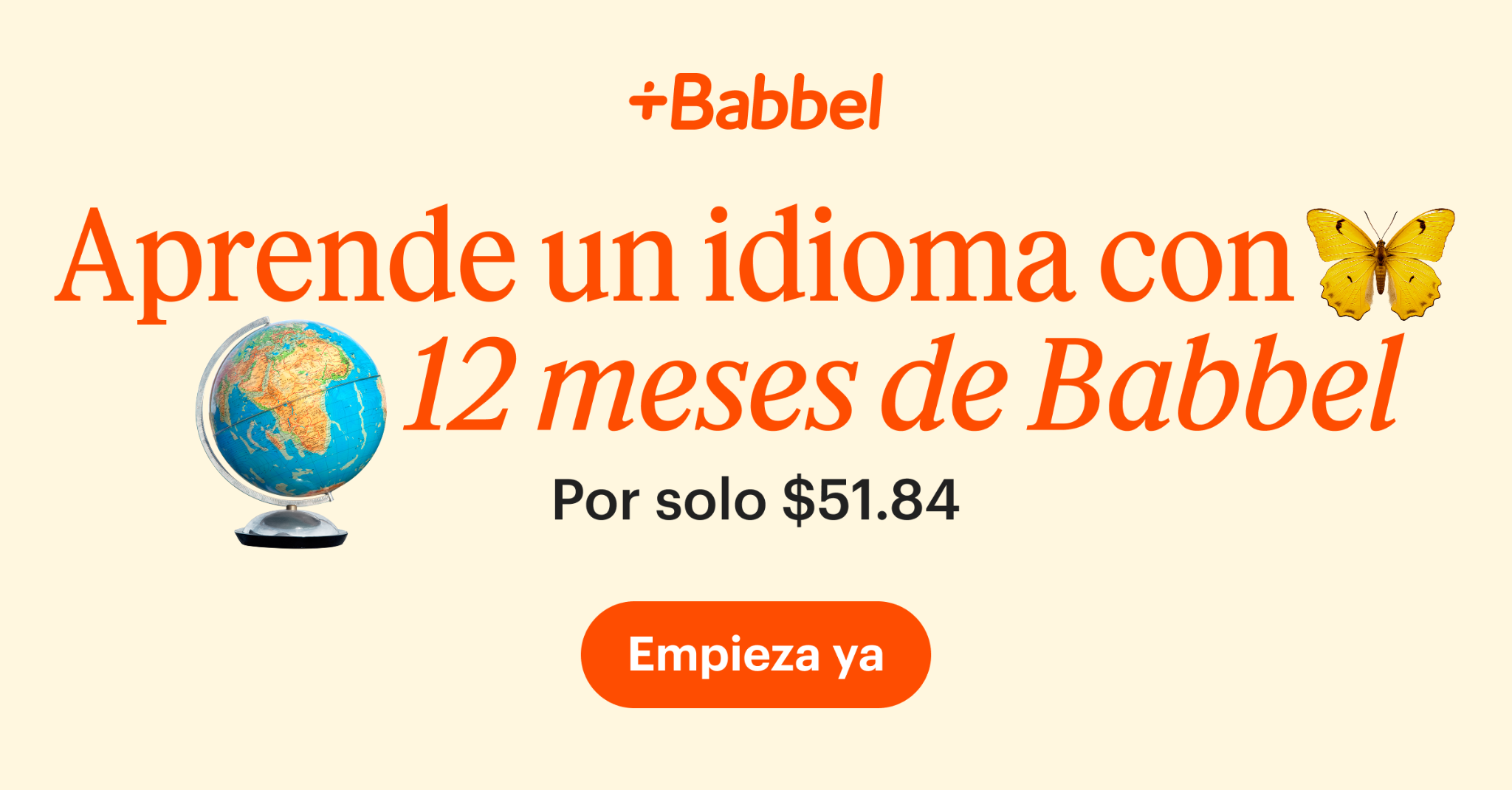 Babbel Facebook ad