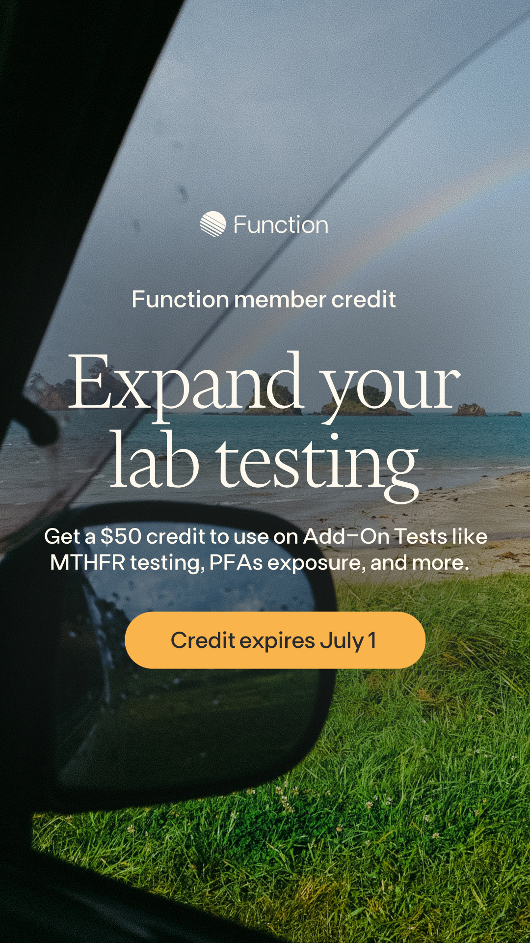 Function Health Facebook ad