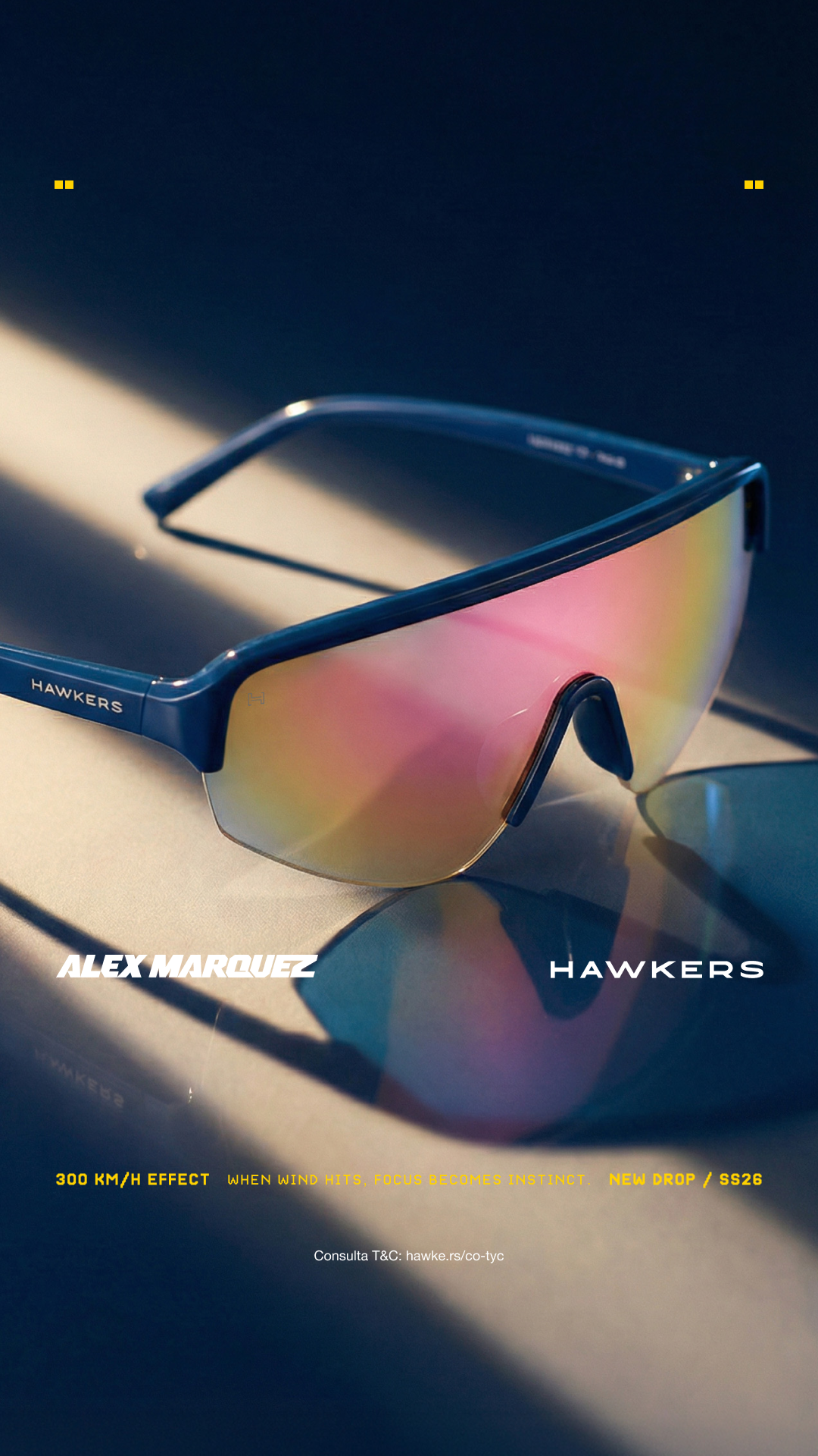Hawkers Co. Facebook ad
