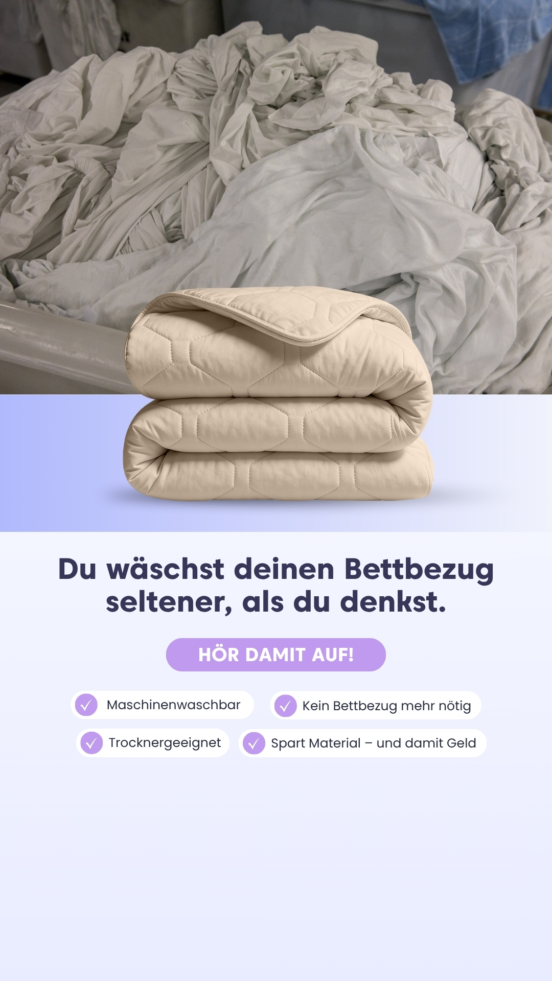 Thehappybed.de Facebook ad
