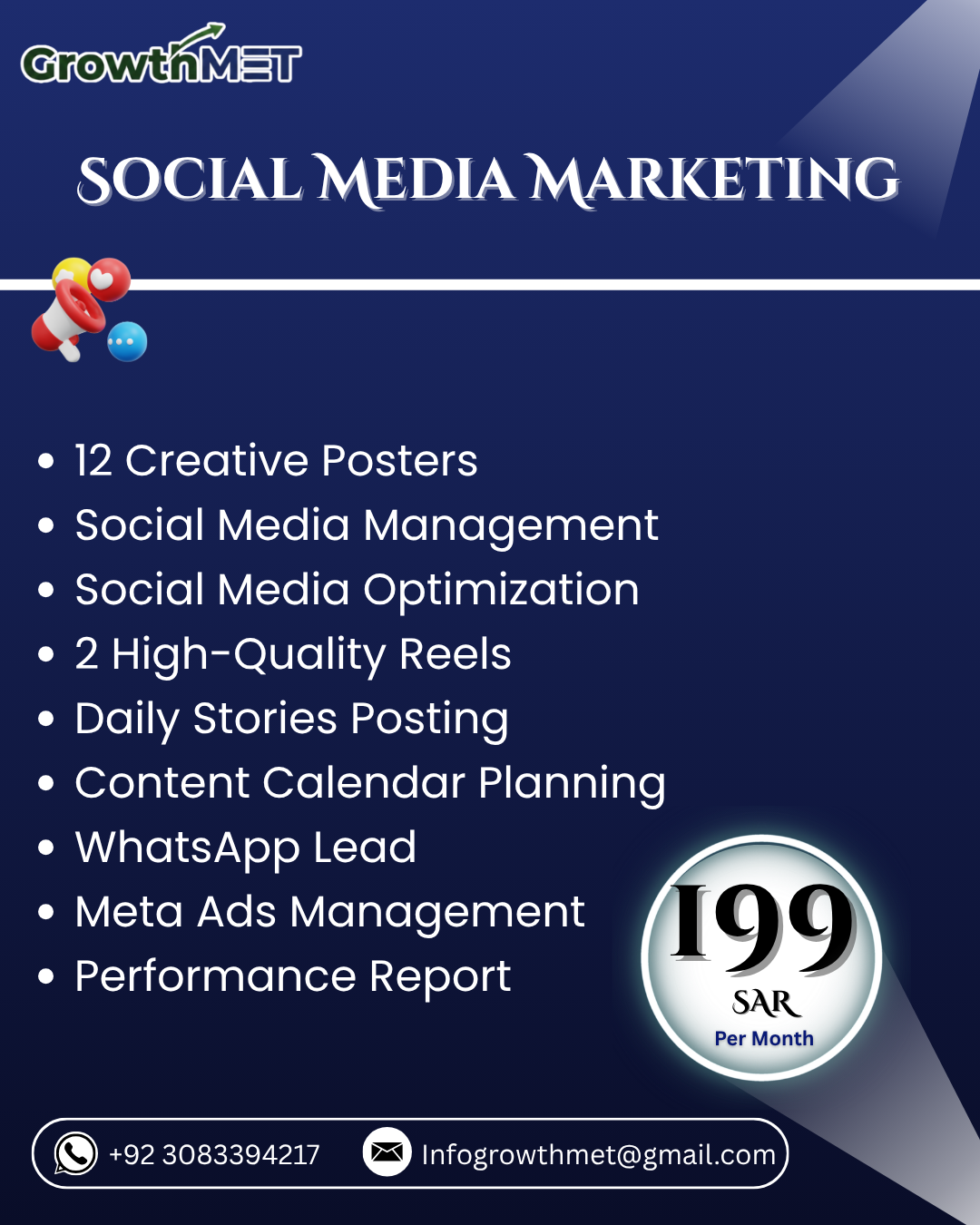 Growth Met Facebook ad