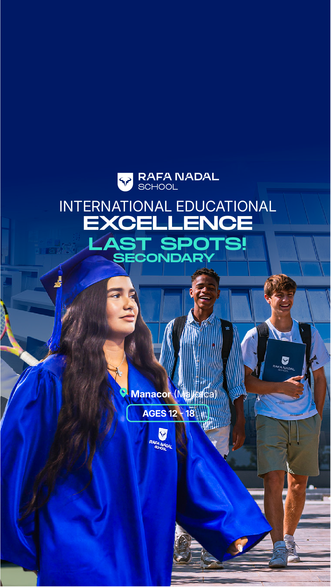 Rafa Nadal International School Facebook ad from Jun 22, 2026