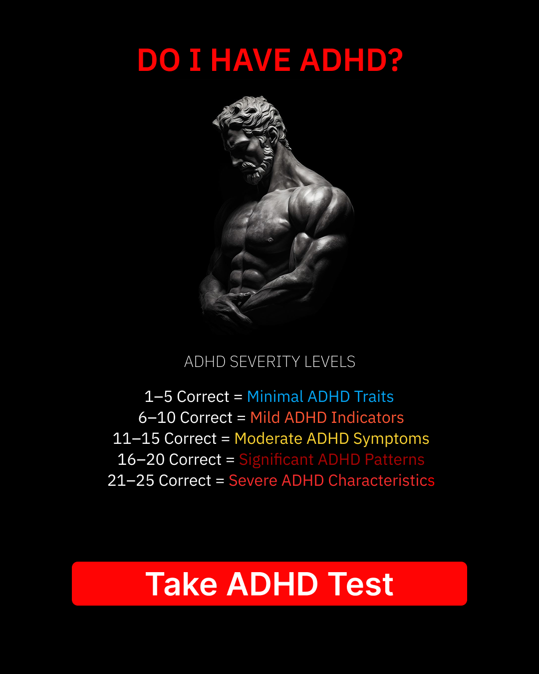 ADHD Clarity Test Facebook ad
