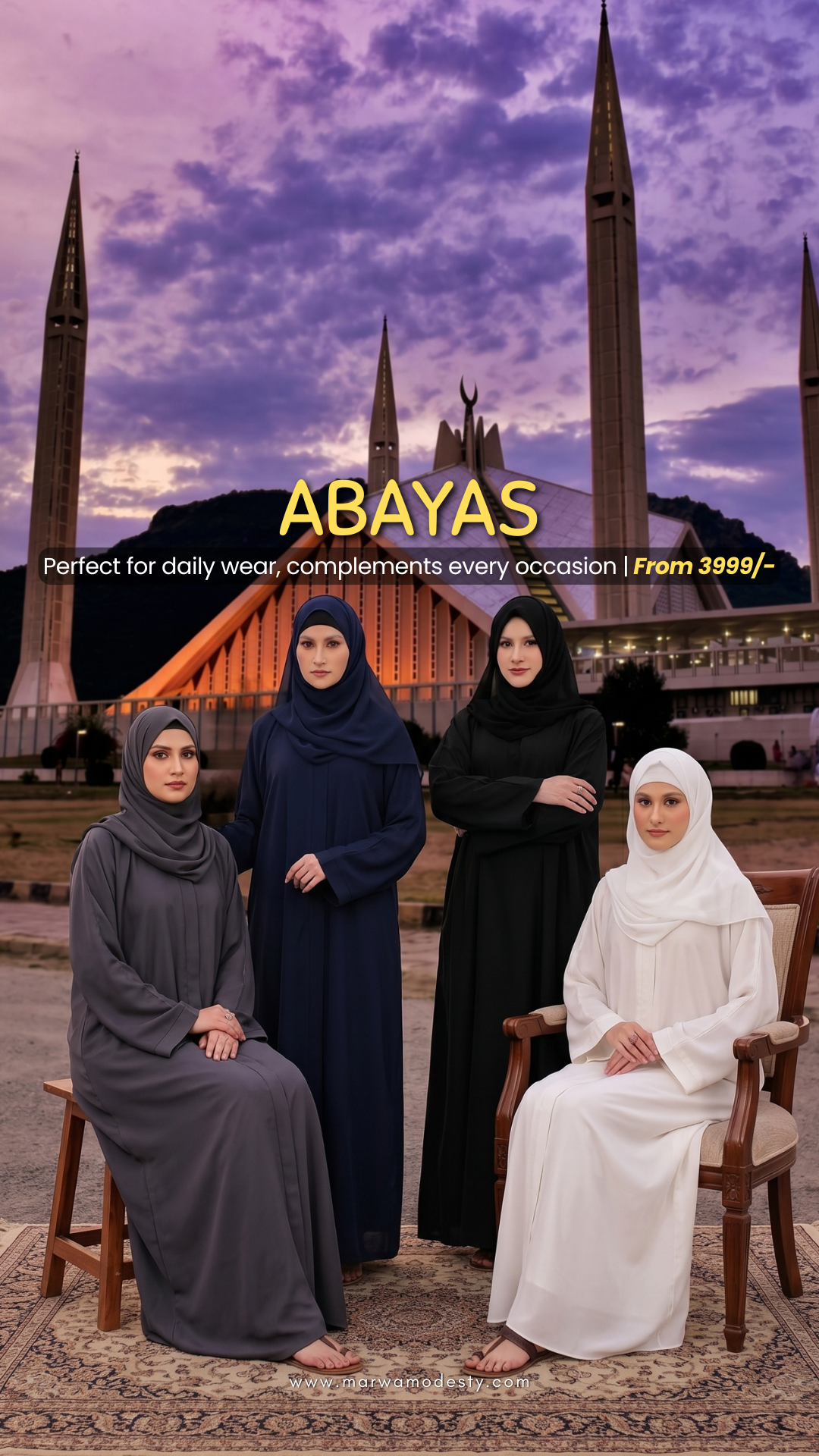 Marwa Modesty Facebook ad from Aug 17, 2026