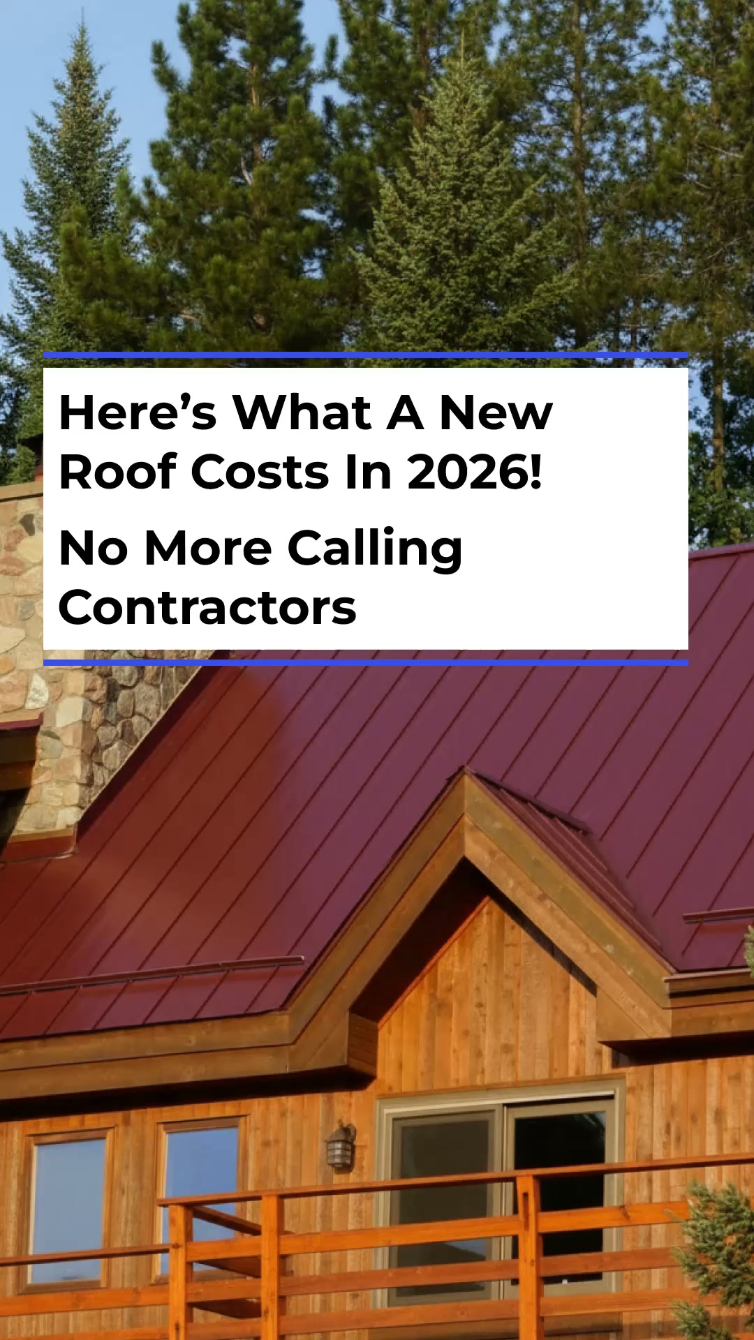 HomeBuddy.com Facebook ad: What а New Roof Should Cost You in 2026