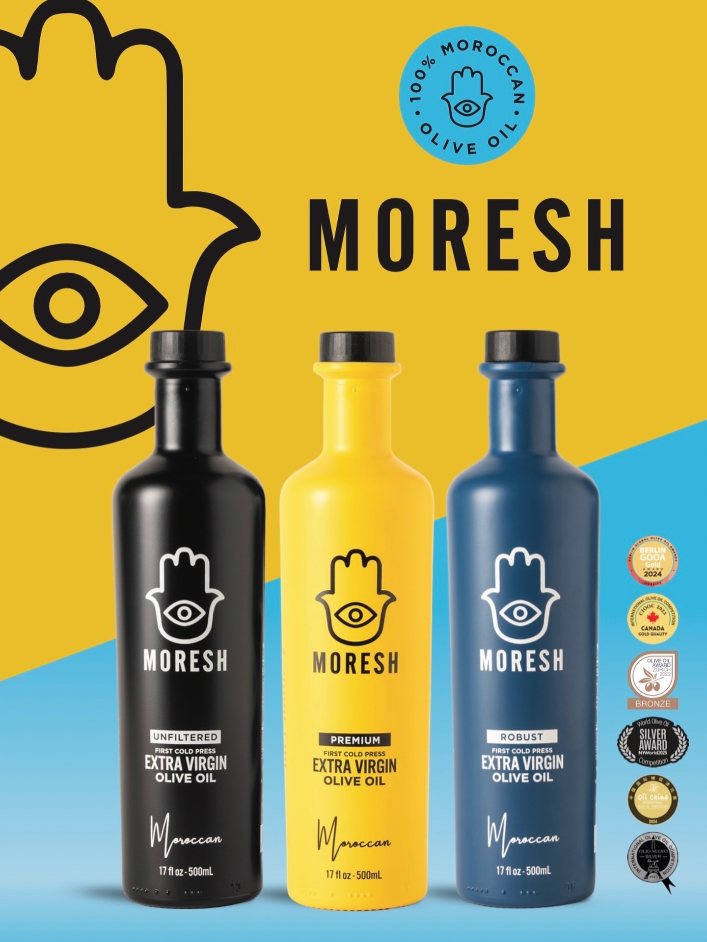 Moresh Olive Oil Ireland Facebook ad