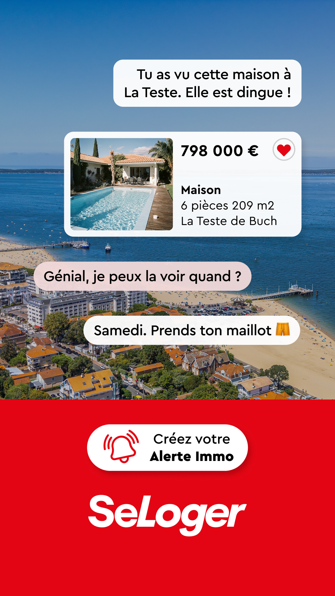 SeLoger Facebook ad