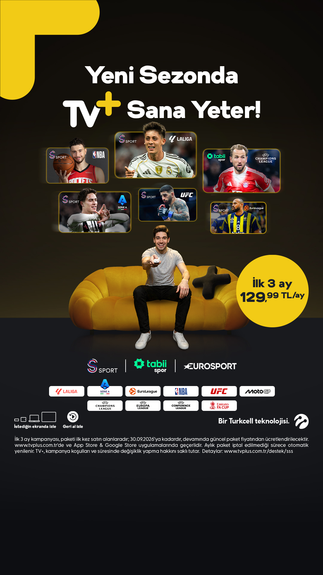 TV+ Facebook ad