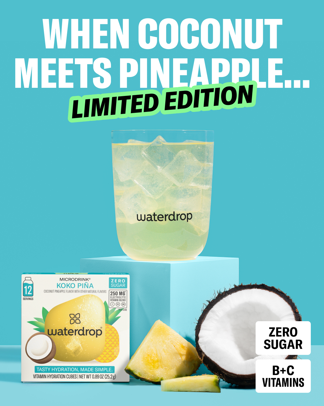 Waterdrop Facebook ad
