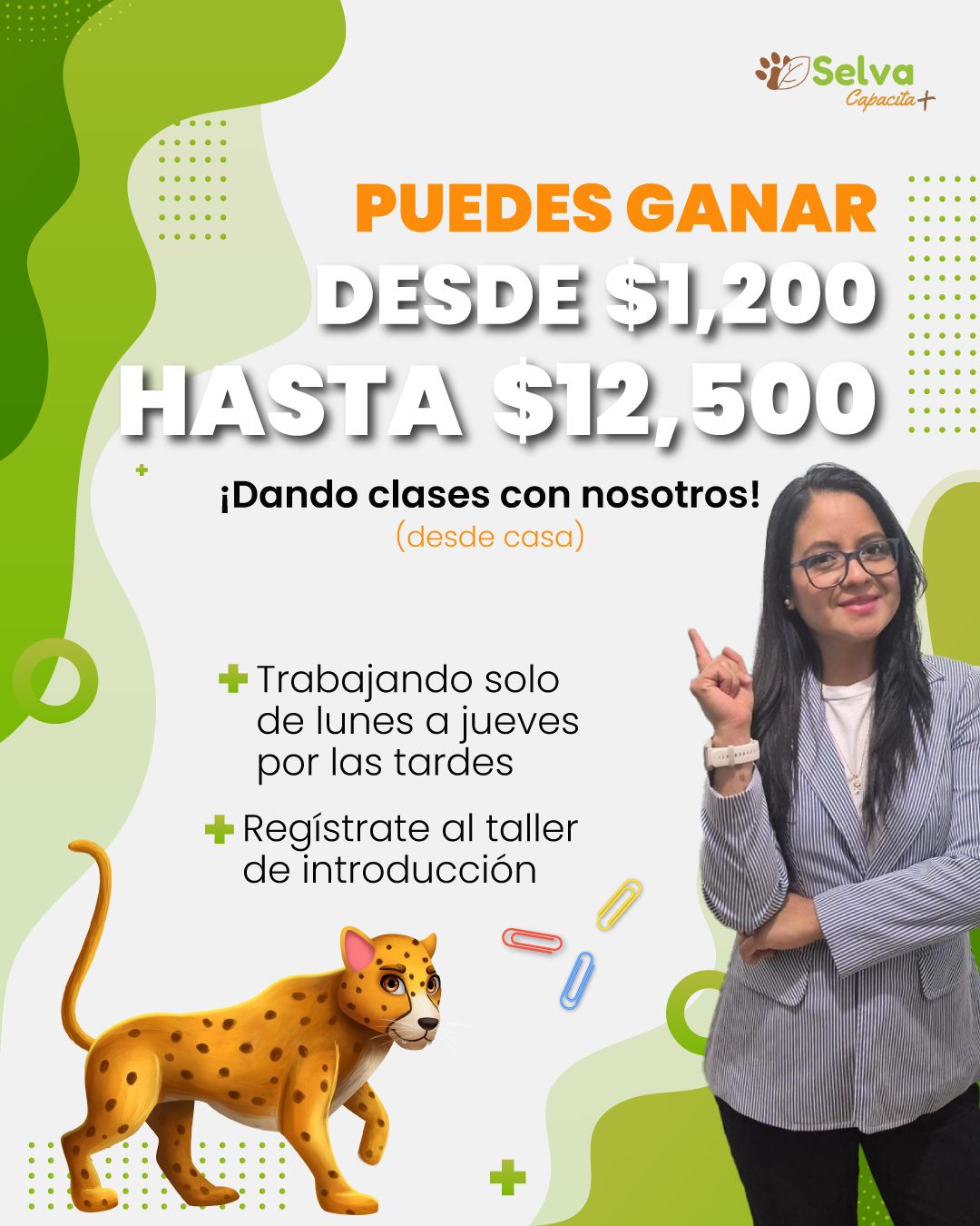 Selva Capacita + Facebook ad: Chatea con nosotros