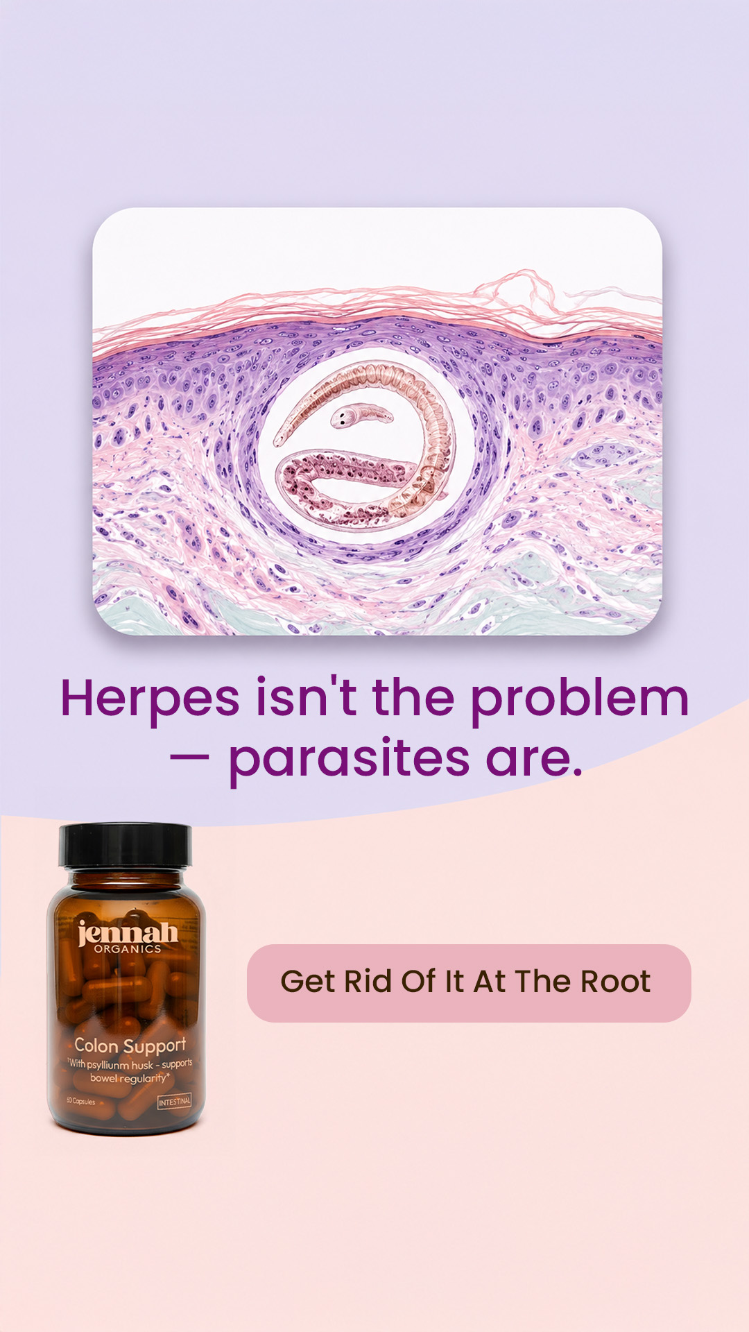 Jennah Organics Facebook ad