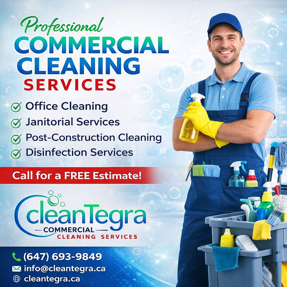 CleanTegra-Commercial Cleaning Service Facebook ad