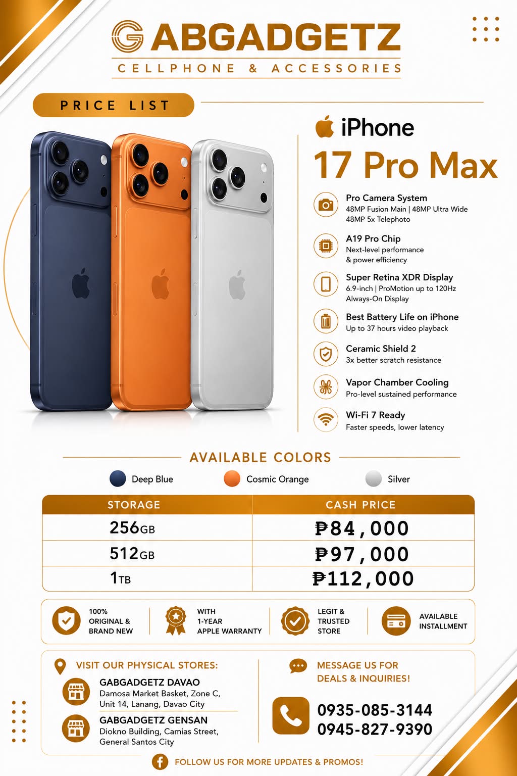 Gabgadgetz Gensan Facebook ad: JULY PROMO IS HERE!