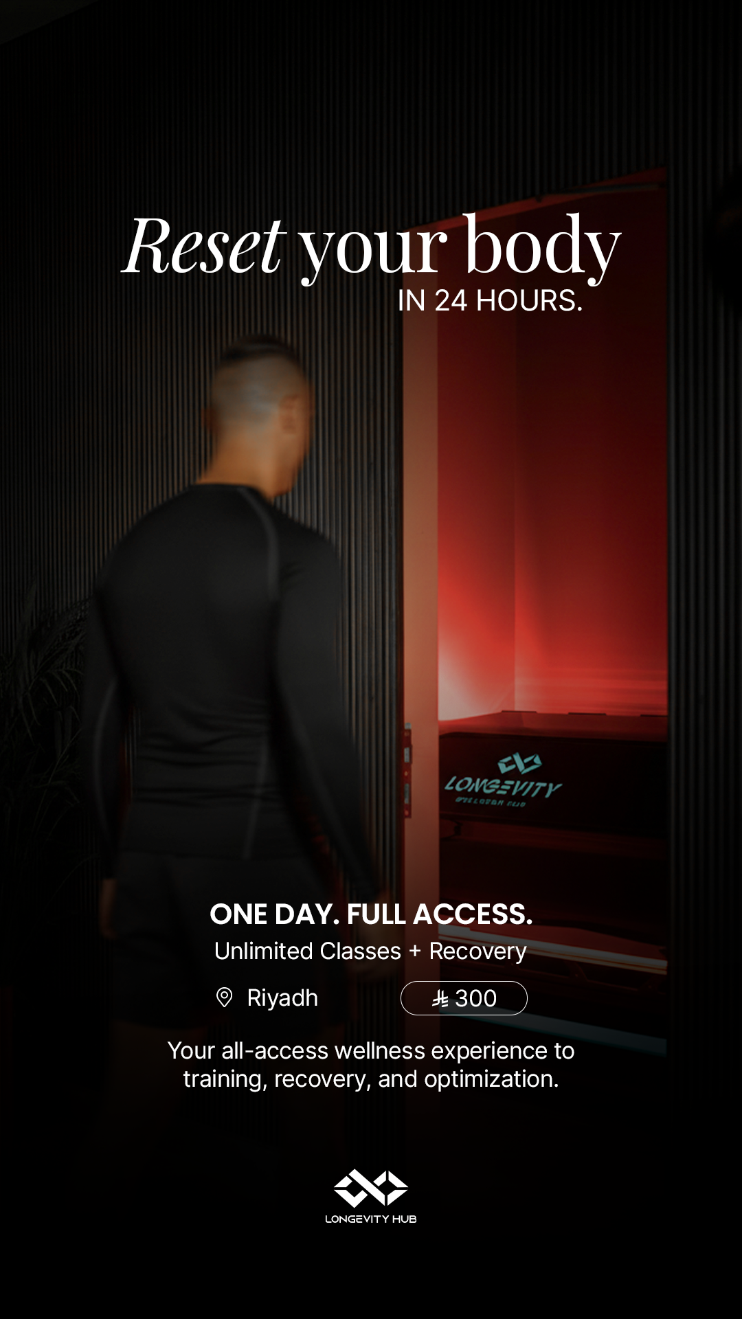 Longevity.hub.ksa Facebook ad from Mar 10, 2026