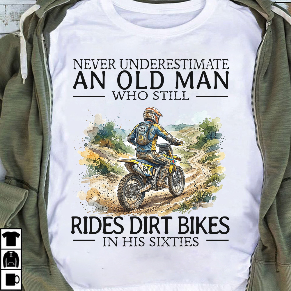 Shirt Trend 2024 Facebook ad: dirtbikes-never-om60-eng-2804