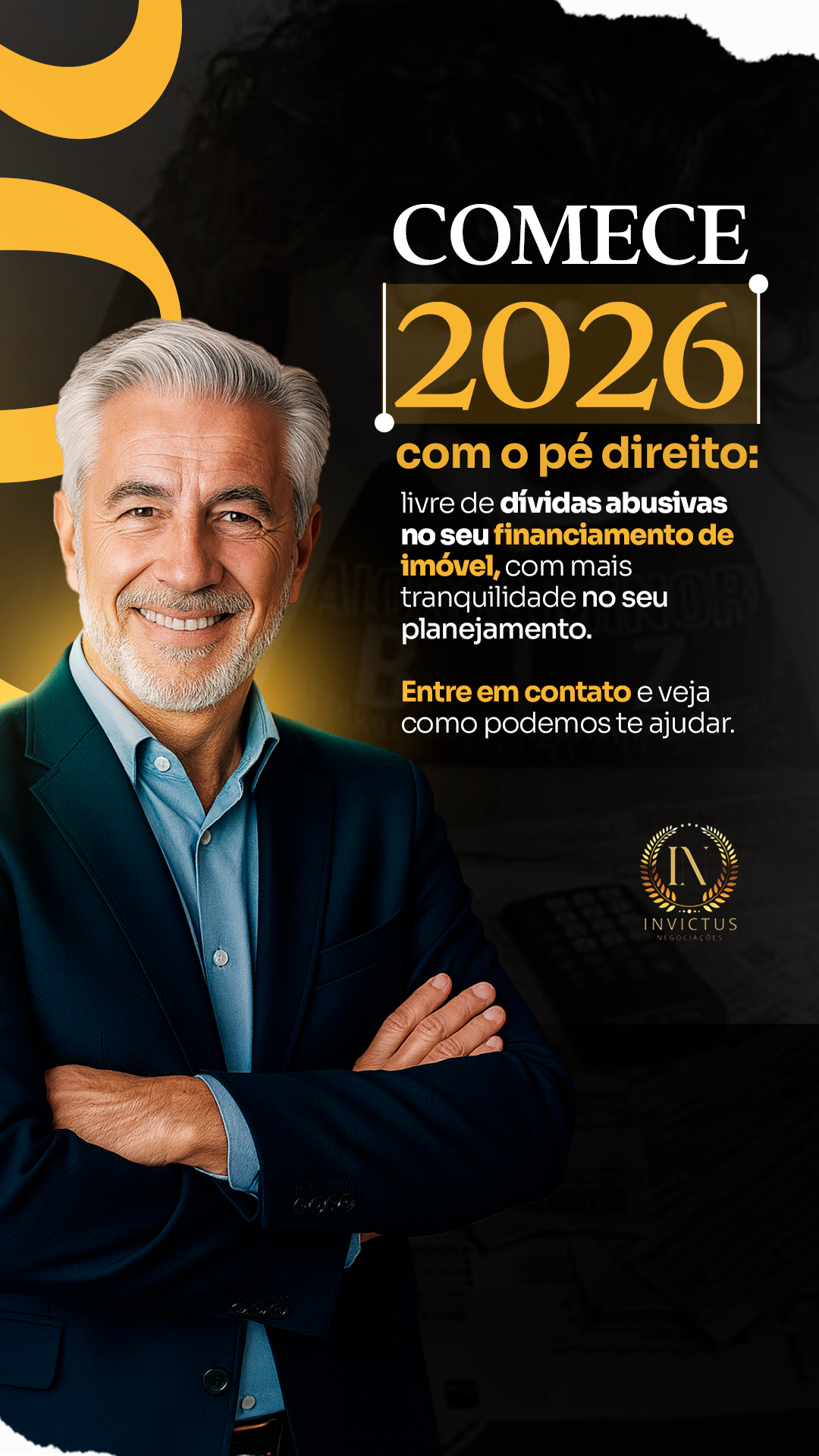 Invictus Negociações Facebook ad