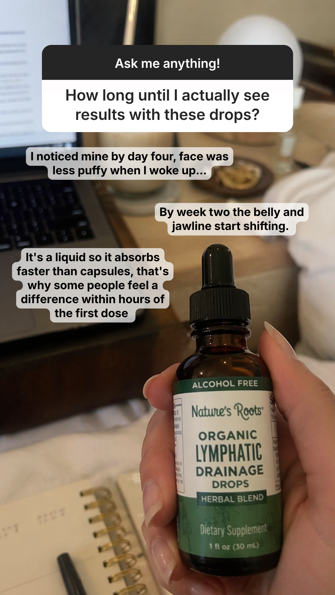 Try Natures Roots Facebook ad: Don’t Blame Your Lifestyle, Fix The Lymphatic System First