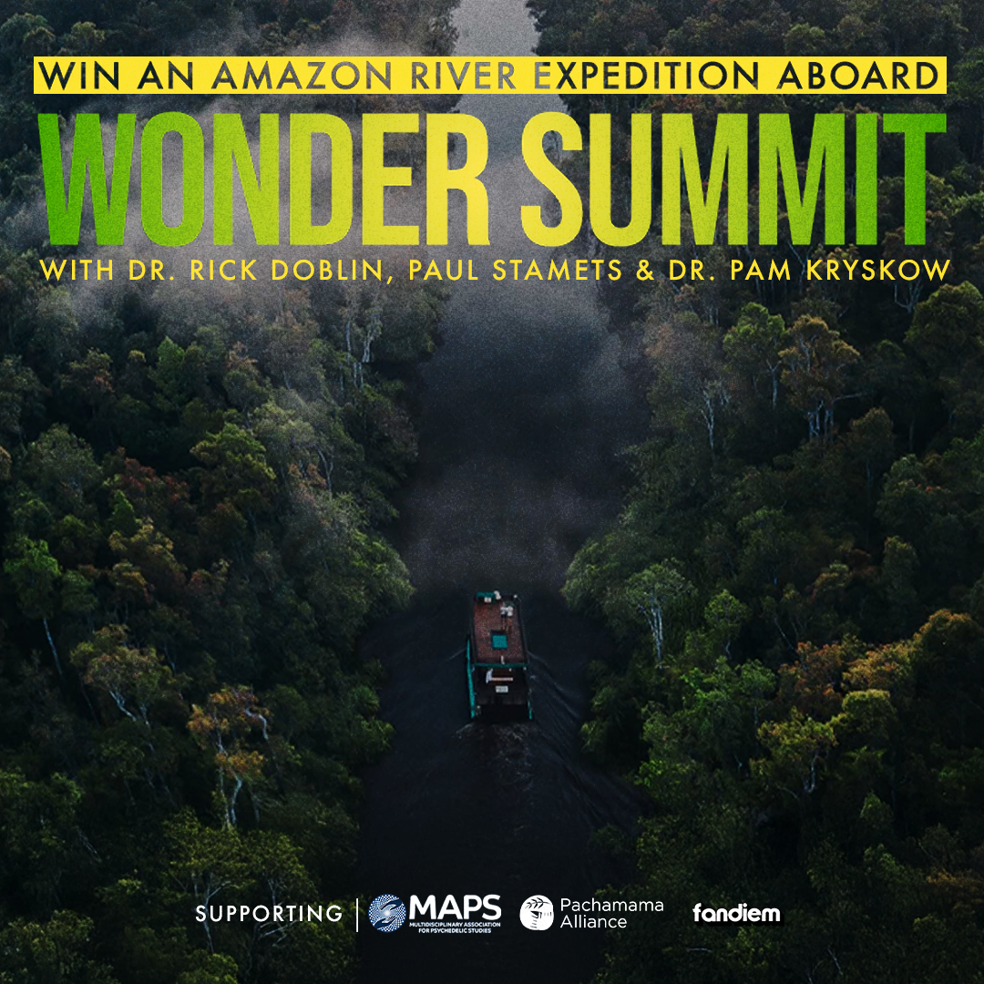 Paul Stamets Facebook ad: Win an Amazon River Expedition Aboard Wonder Summit with…