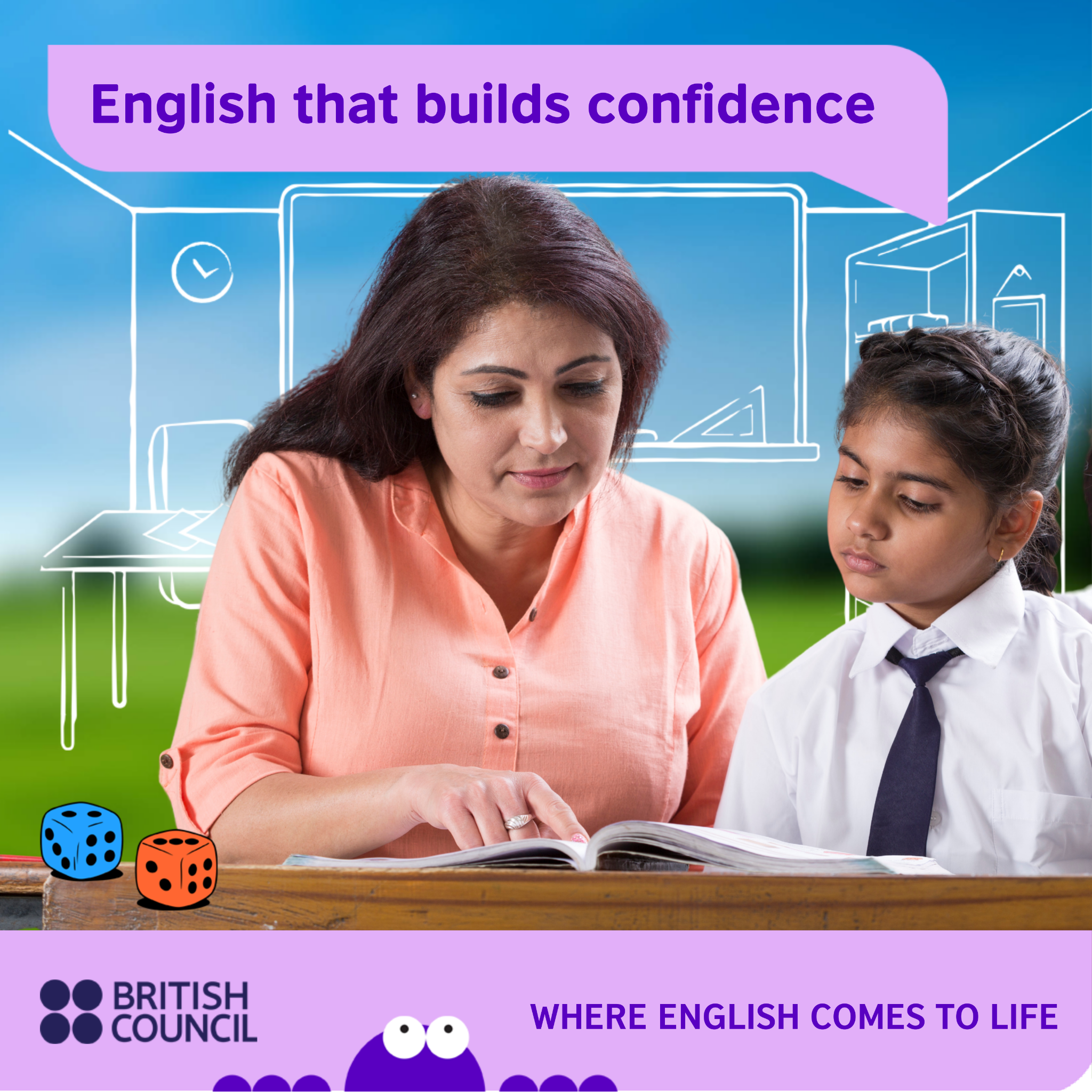 British Council India Facebook ad