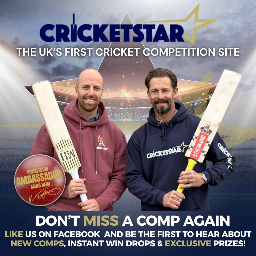 CricketStar Competitions Facebook ad