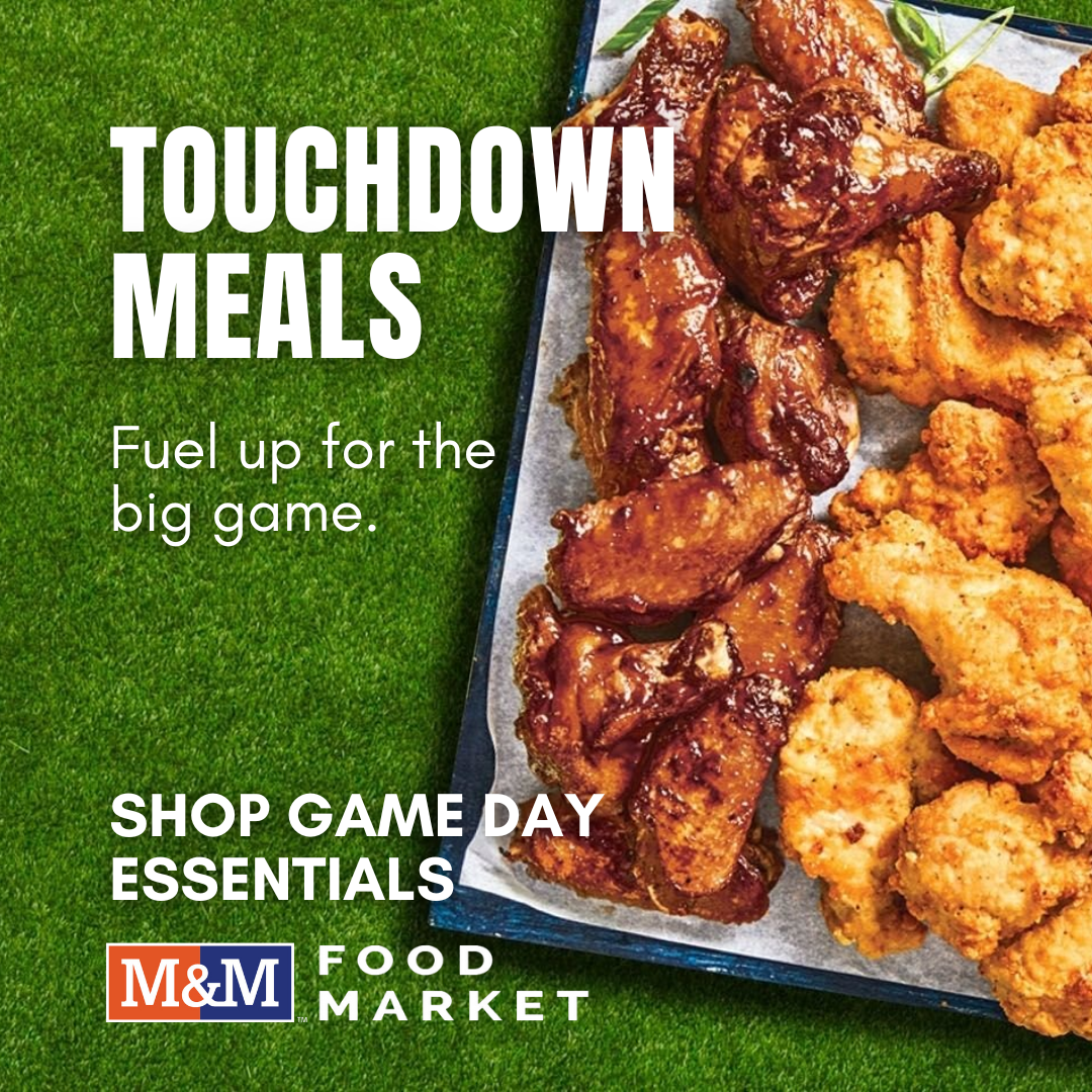 mapleridgenews.com Facebook ad: From kickoff to the final play, M&M Food…