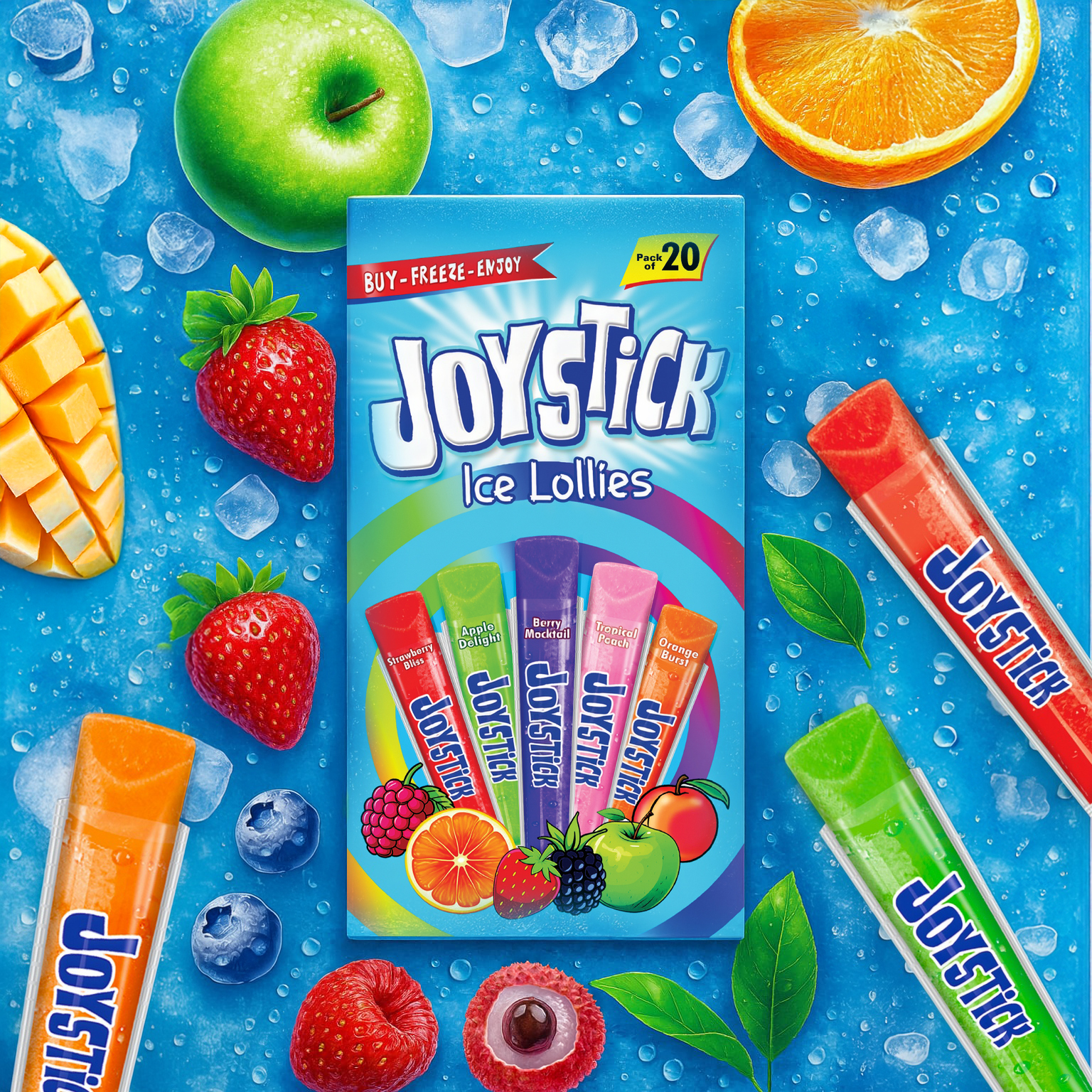 Joystick Ice Lolly  Facebook ad