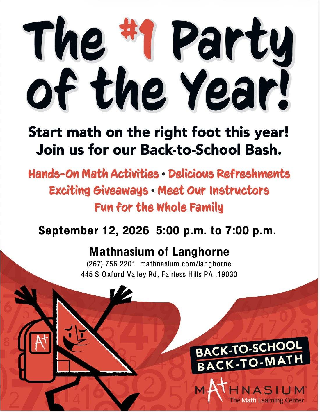 Mathnasium of Langhorne Facebook ad