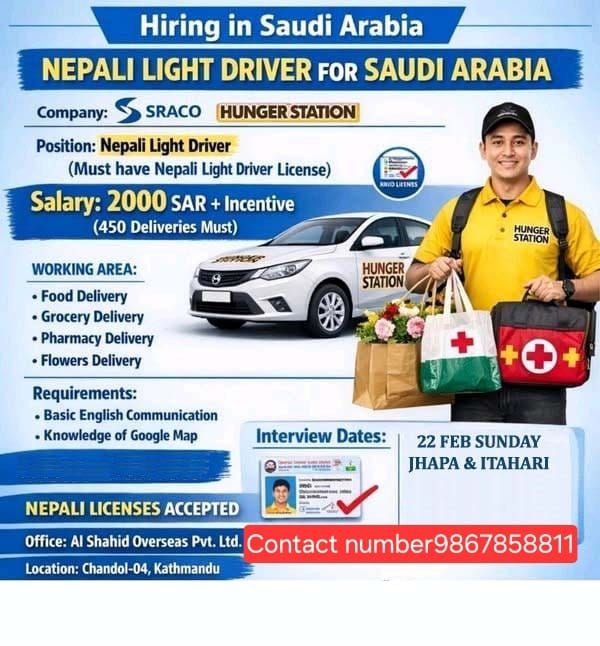 Al shahid Oversease Facebook ad: Demand For Saudi Arabia.