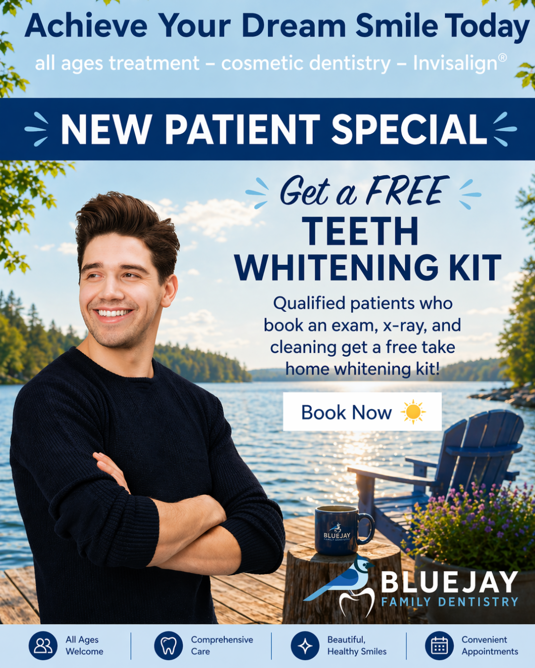 Blue Jay Family Dentistry Facebook ad