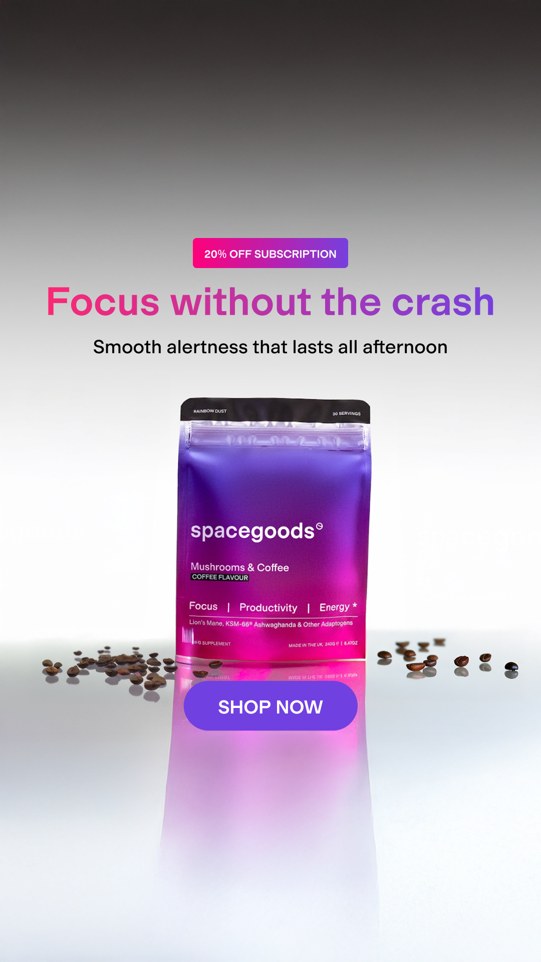 Spacegoods Facebook ad