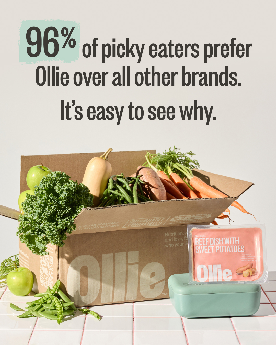 Ollie Facebook ad