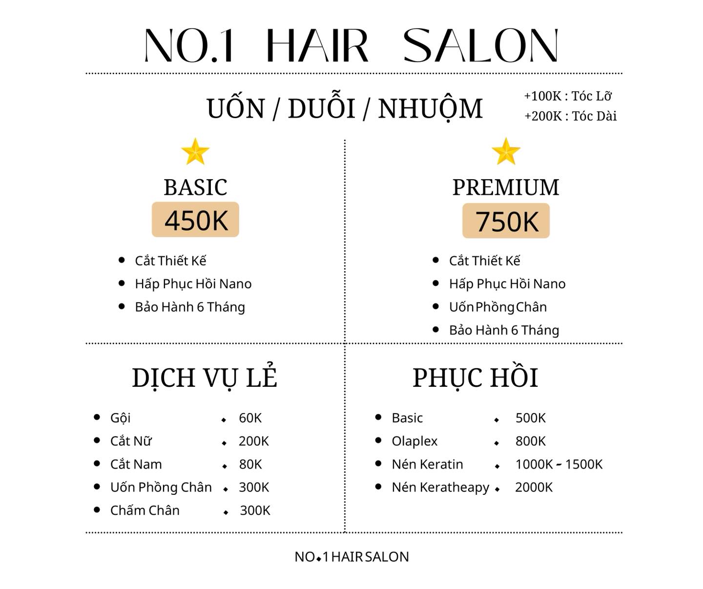 NO.1 HAIR SALON - 418 ĐL. Bình Dương, Phú Lợi, Thủ Dầu Một Facebook ad