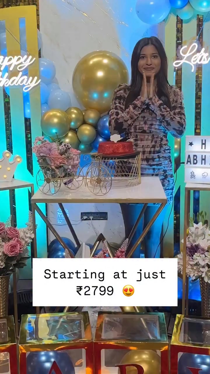 The Binge Town - Private Celebrations Facebook ad: Don't just celebrate, make memories worth posting about