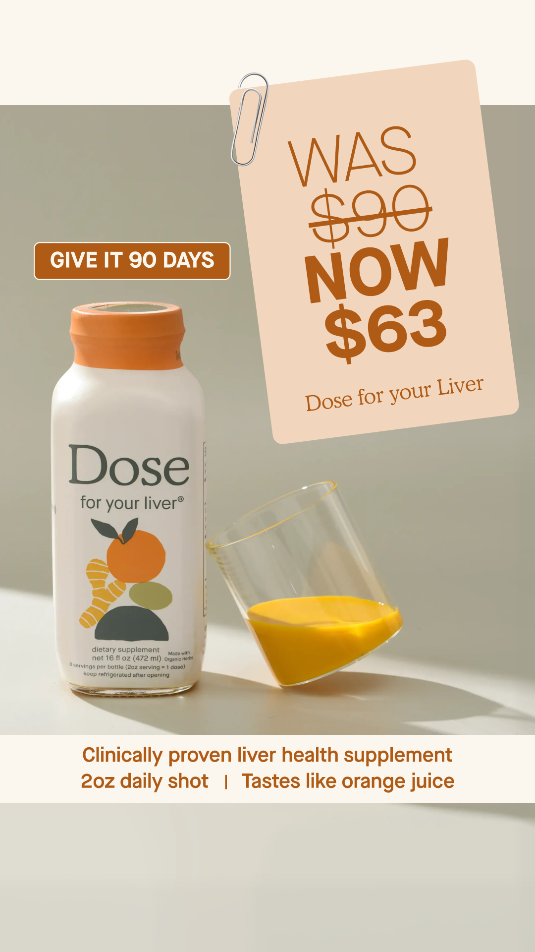 Dose Facebook ad