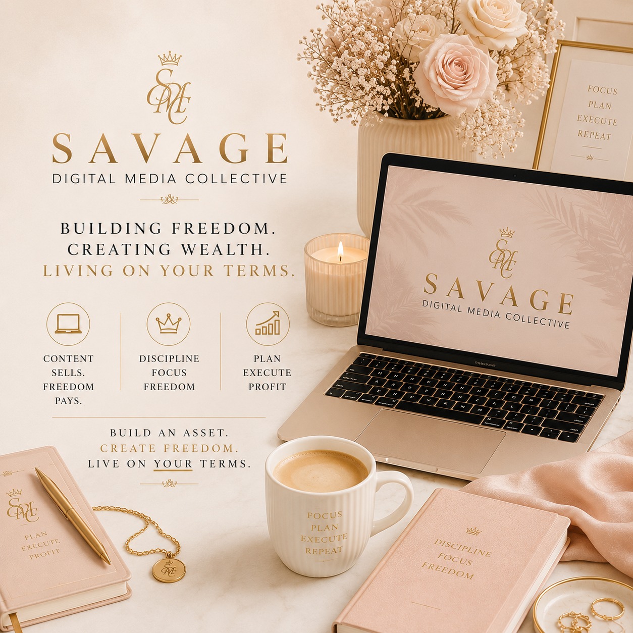 Savage Digital Media Collective Facebook ad: THE 10 DAY CHALLENGE