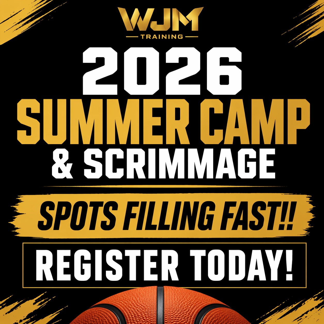 Willie J. McCoy Youth Basketball Training Facebook ad: 2026 SUMMER CAMP & SCRIMMAGE
