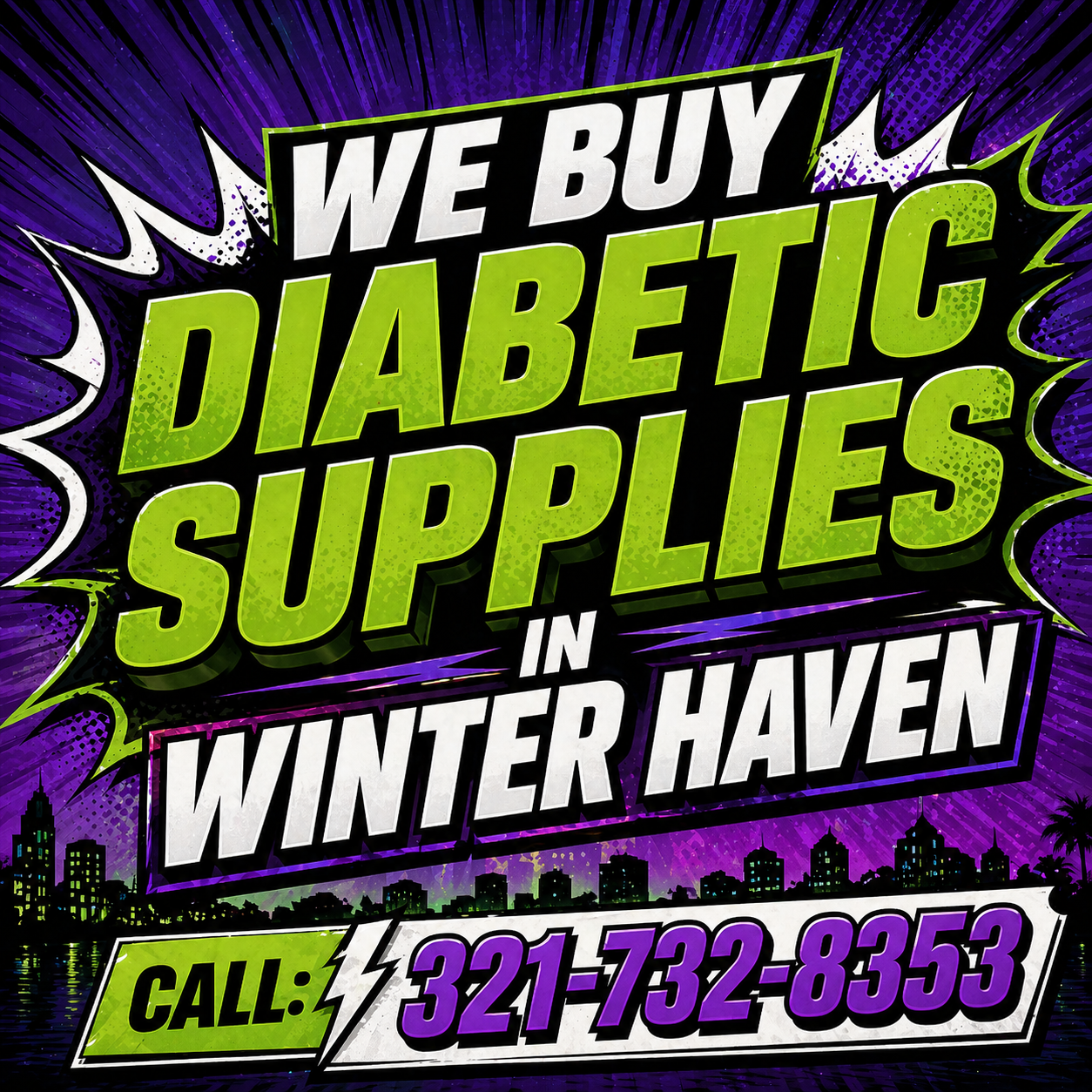 Test Strip Depot- Cash For Diabetic Supplies  Facebook ad