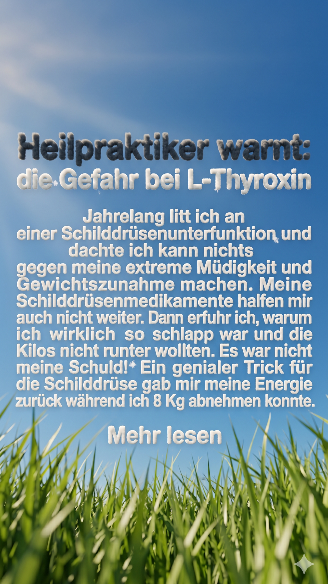 Mission Schilddrüse Facebook ad
