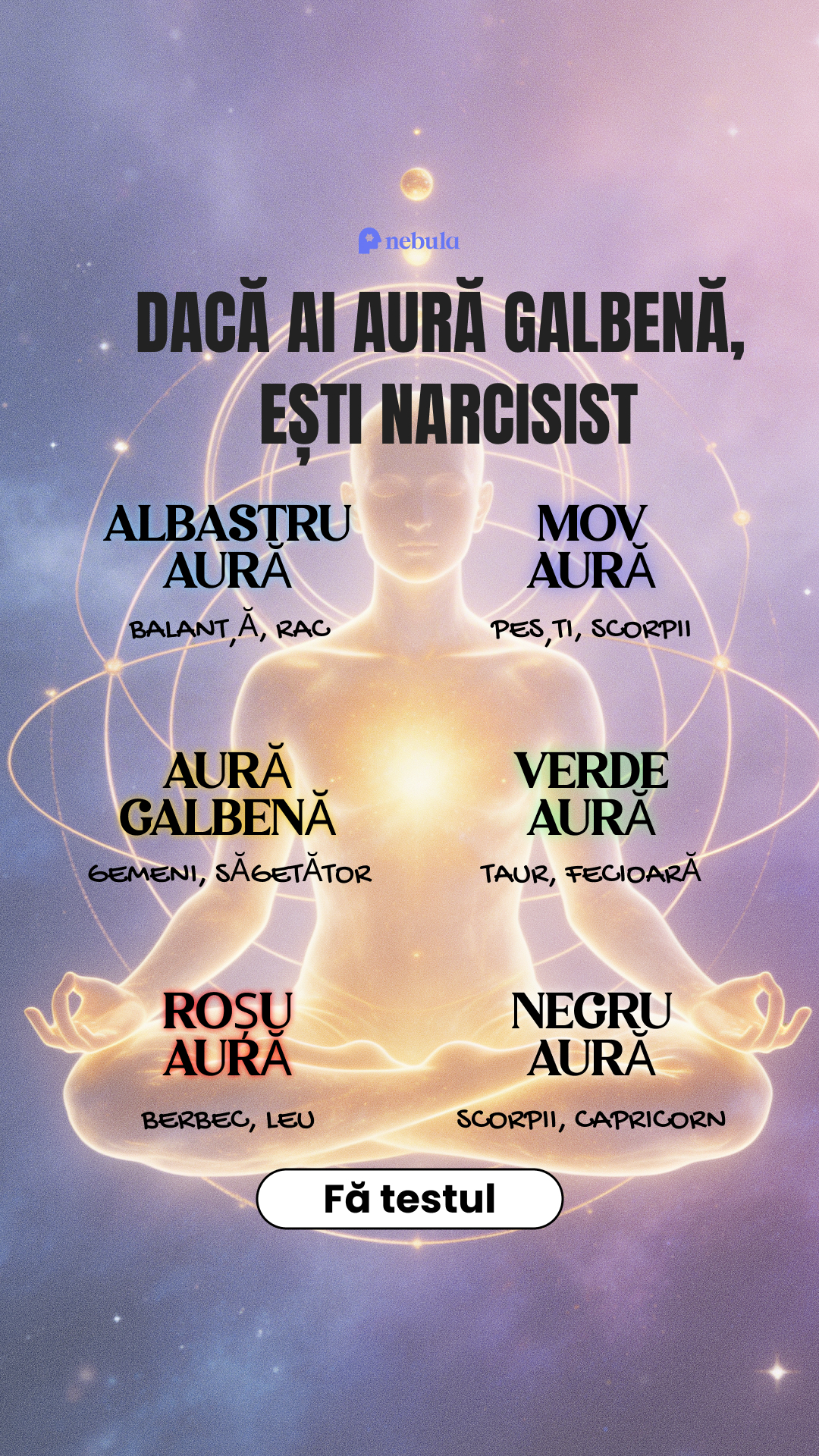 Nebula: Aura Power Reading Facebook ad
