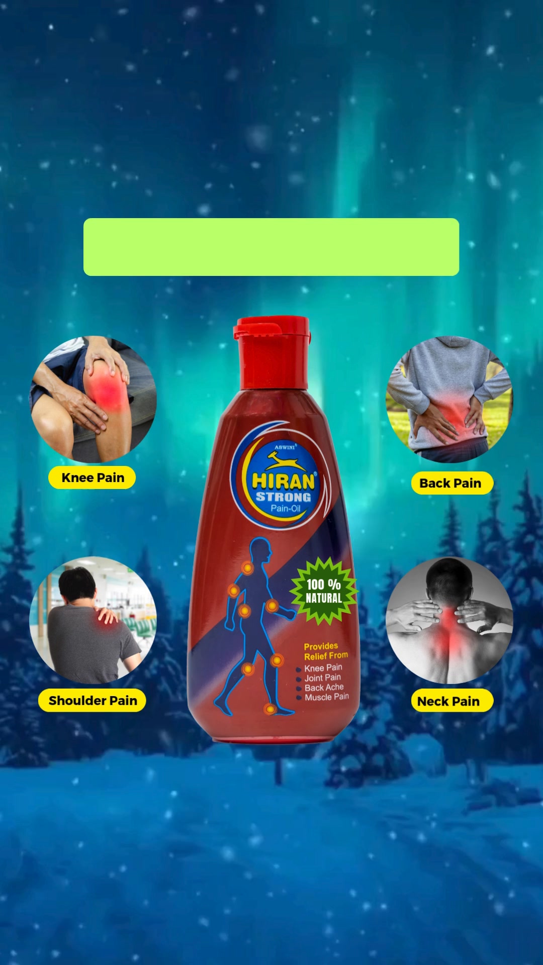 ASWINI Facebook ad: ₹224 Only! Winter's Best Solution for Joint Pain Relief