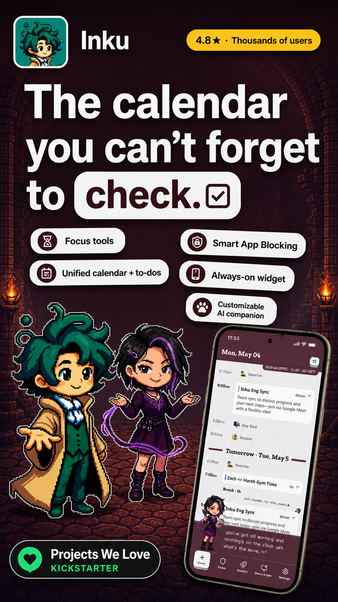 Inkboard Facebook ad: Unlock Your Day's Real Shape