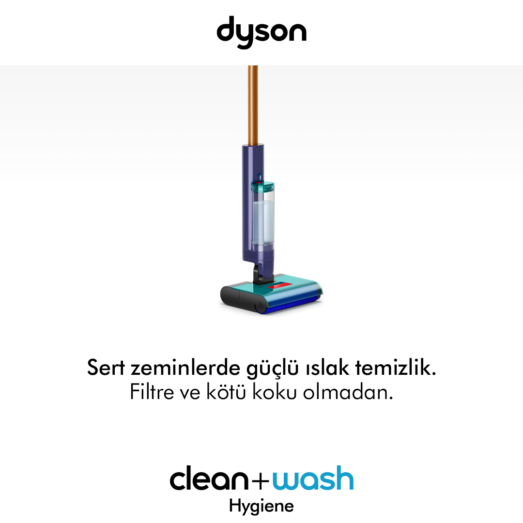 Dyson Facebook ad: Dyson Clean+Wash Hygiene.