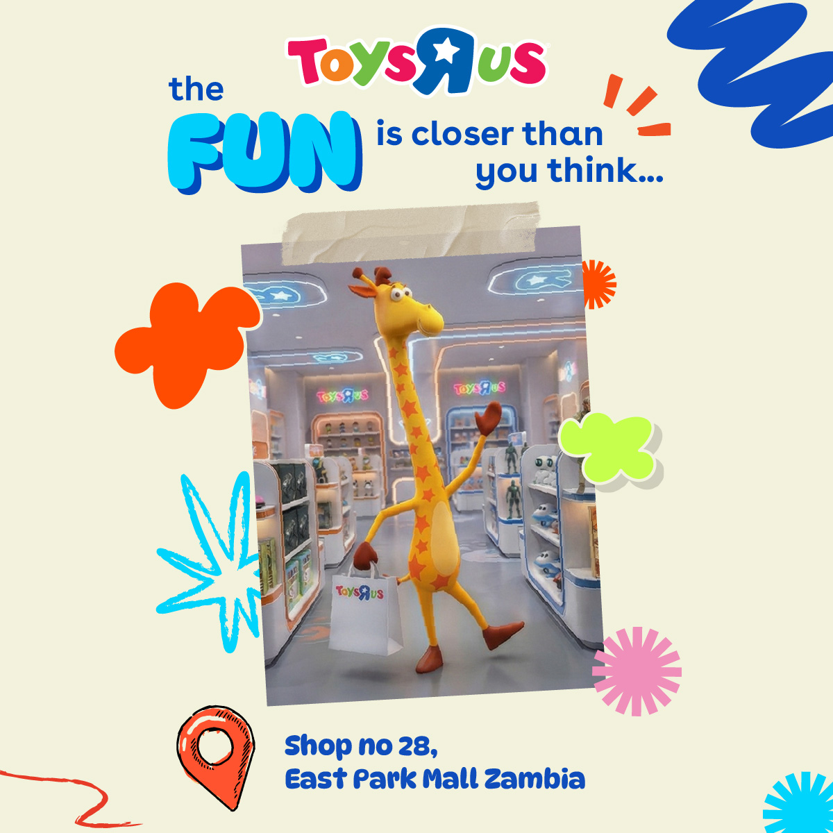 Toys R Us South Africa Facebook ad: Looking for your next favourite find?