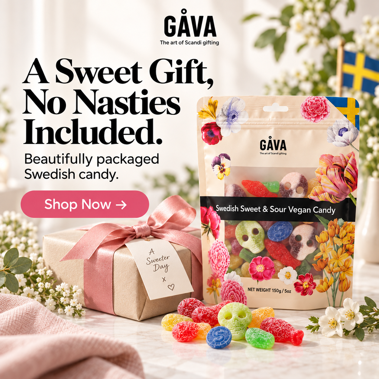 Gavagifting Facebook ad