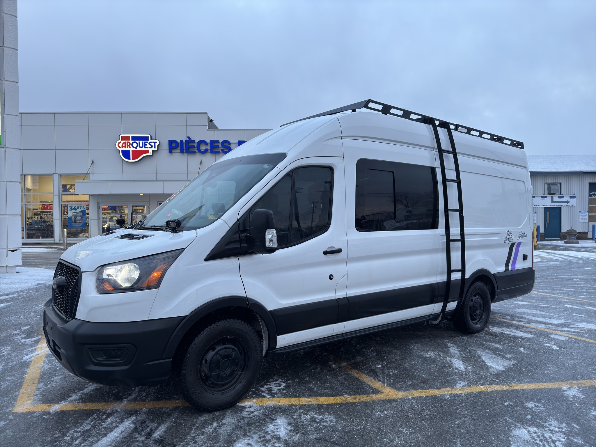 Yanick Lesperance Facebook ad: 2021 Ford Transit