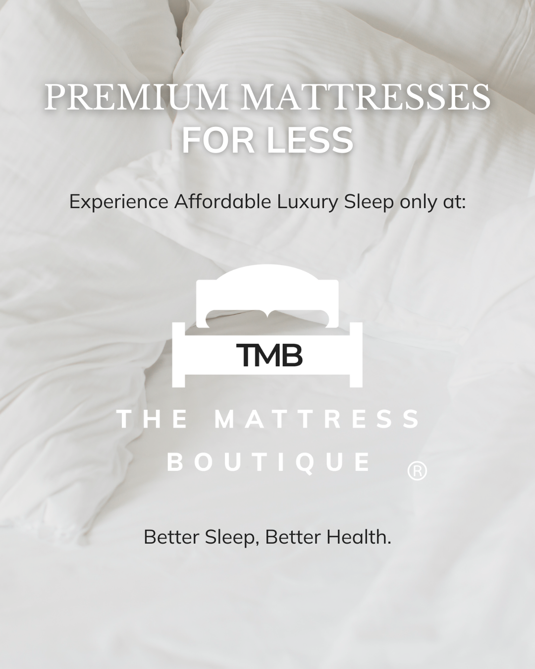 The Mattress Boutique Facebook ad