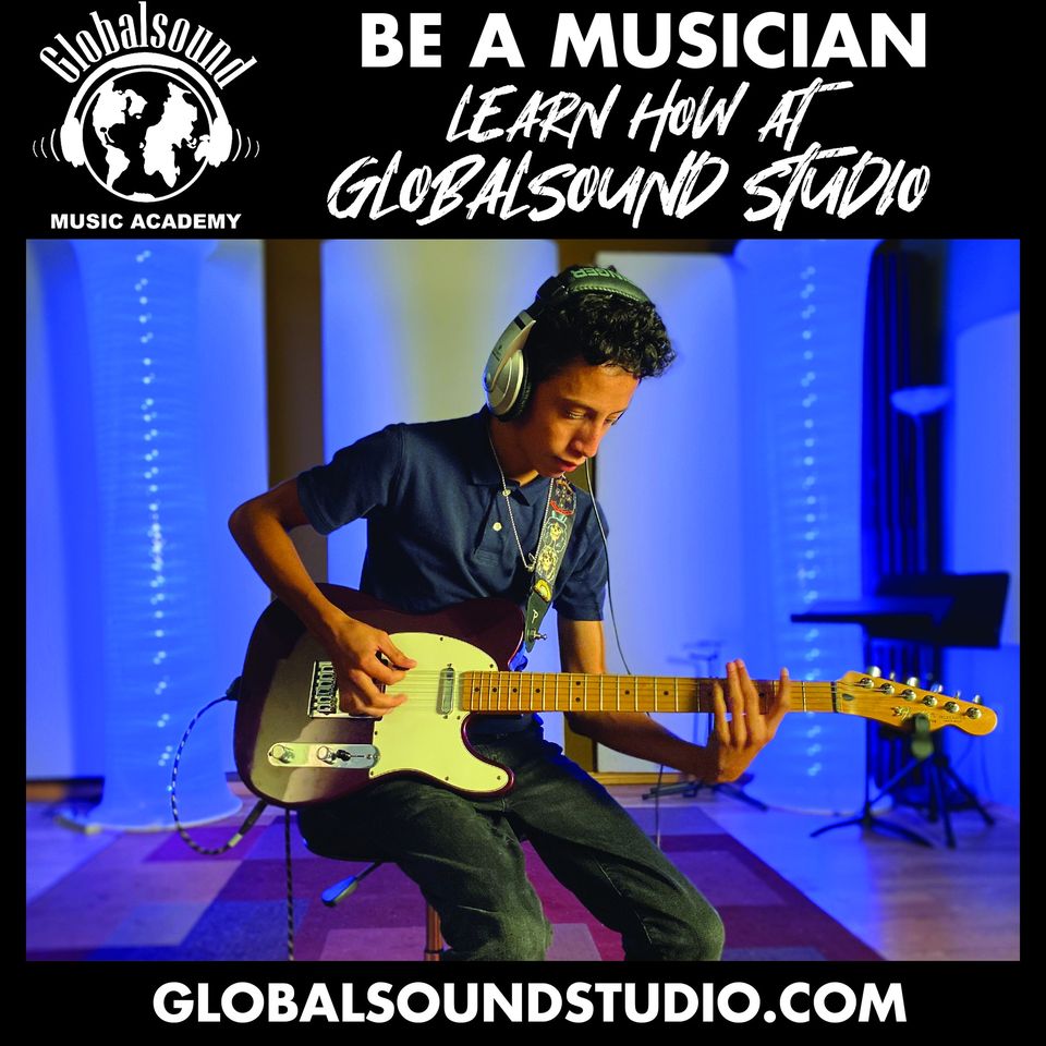 Globalsound Studio - Music Academy Facebook ad: Be a Musician. Learn How at Globalsound Studio.