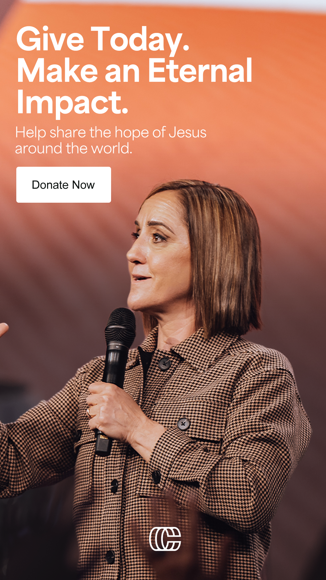 Christine Caine Facebook ad